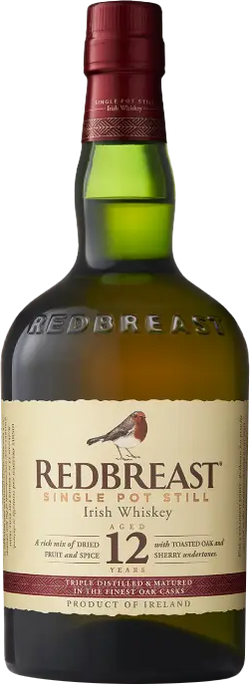 Redbreast 12 Year Old Single Pot Still Irish Whiskey