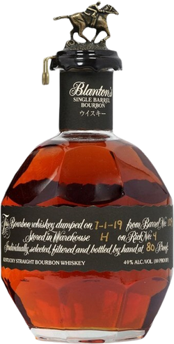 Blanton's Single Barrel Black Label Dumped 2019 Edition Bourbon Whiskey