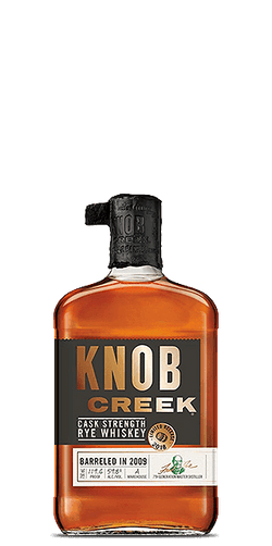 Knob Creek Cask Strength Rye Whiskey