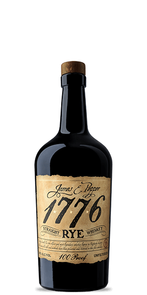 James E. Pepper 1776 100 Proof Rye Whiskey