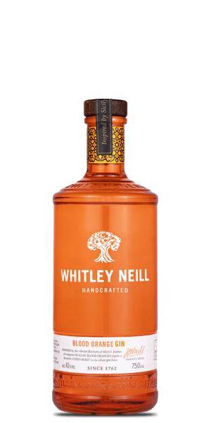 Whitley Neill Blood Orange Ginのボトル画像