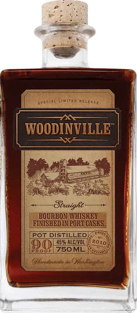 Woodinville Port Barrels Cask Finish Straight Bourbon Whiskey