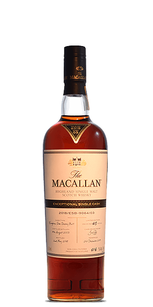 The Macallan Exceptional Single Cask 2018/ESB-9064/03