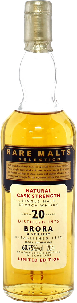 Brora 1975 20 Year Old Rare Single Malt Scotch Whisky (200mL)
