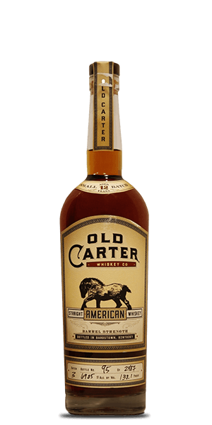 Old Carter 12 Year Old Straight American Whiskey Batch 3