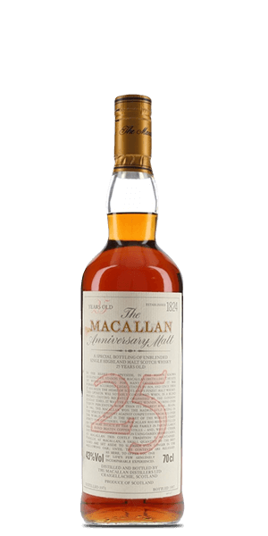 The Macallan 25 Year Old - Anniversary Malt » Reviews & Tasting Notes –  Flaviar