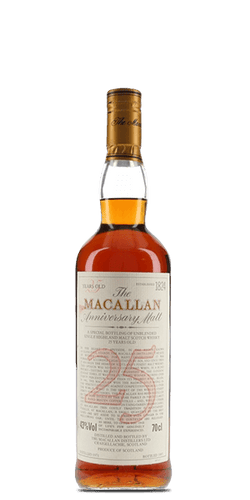 The Macallan 25 Year Old - Anniversary Malt
