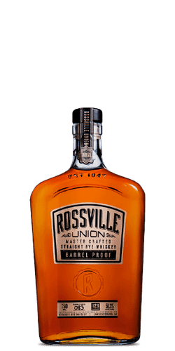 Rossville Union Master Crafted Barrel Proof Straight Rye Whiskey