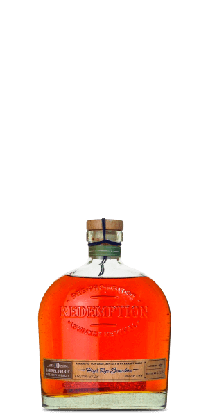 Redemption 10 Year Old Barrel Proof High Rye