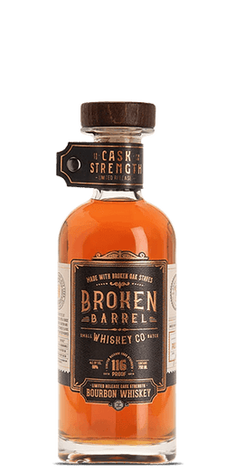 Broken Barrel Cask Strength Bourbon Whiskey