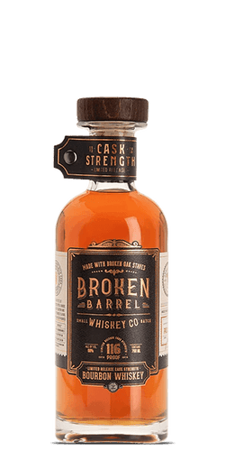 Broken Barrel Cask Strength Bourbon Whiskey