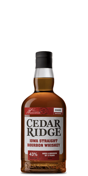 Cedar Ridge Iowa Straight Bourbon
