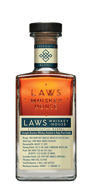 Laws Four Grain Ruby Port Cask Finish Bourbon (Experiential Barrel)