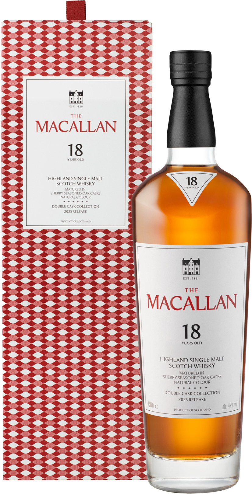 The Macallan Double Cask 18 Year Old Single Malt Scotch Whisky The Macallan Double Cask 18 Year Old Single Malt Scotch Whisky