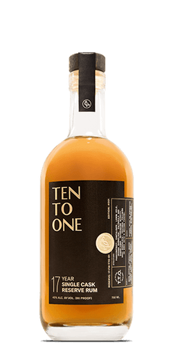 Ten To One 17 Year Old Single Cask Reserve Rum