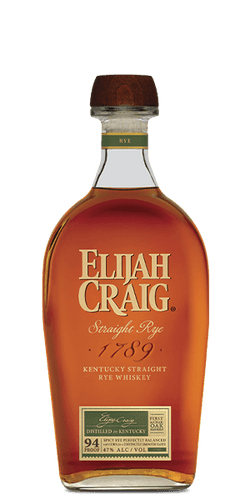 Elijah Craig Straight Rye Whiskey (375mL)