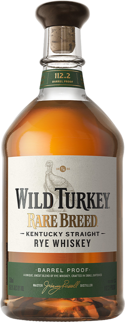 Wild Turkey Rare Breed Barrel Proof Kentucky Straight Rye Whiskey