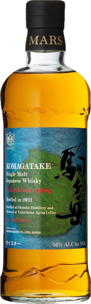 2021 Mars Komagatake 'Yakushima Aging' Single Malt Japanese Whisky (700mL)