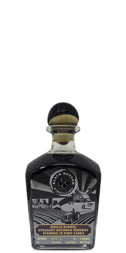 Black Button Single Barrel Port Finished  Bourbon