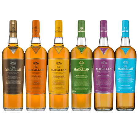 The Macallan Edition Collection No. 1-6 (4.5L)