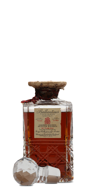 Ballantine's 30 Year Old Crystal Decanter 1960s (757mL)