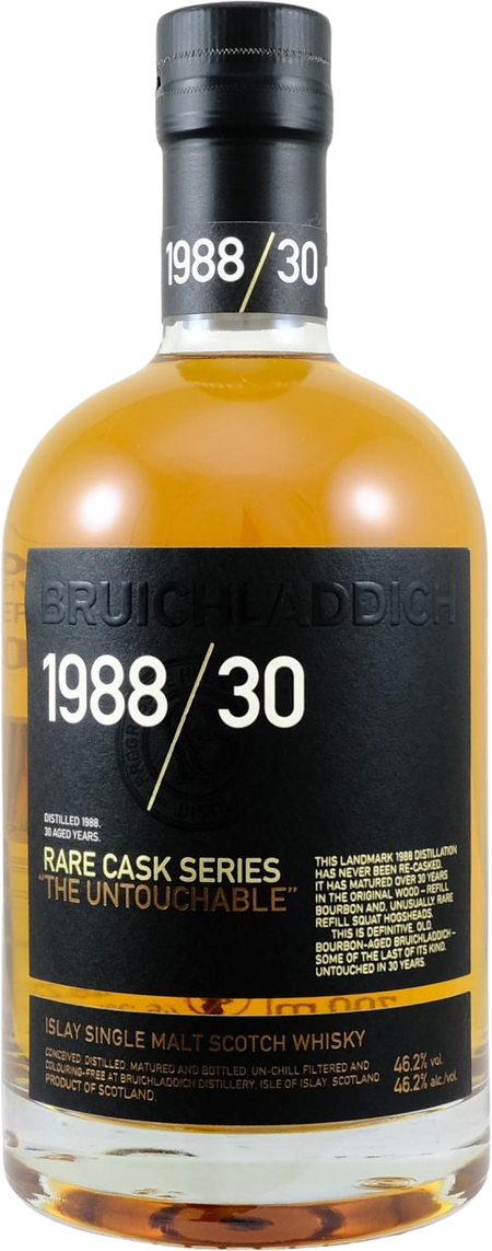 Bruichladdich 30 Year Old 1988 Rare Cask Series: The Untouchable