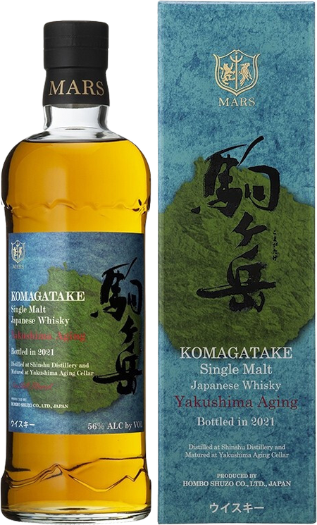 2021 Mars Komagatake 'Yakushima Aging' Single Malt Japanese Whisky