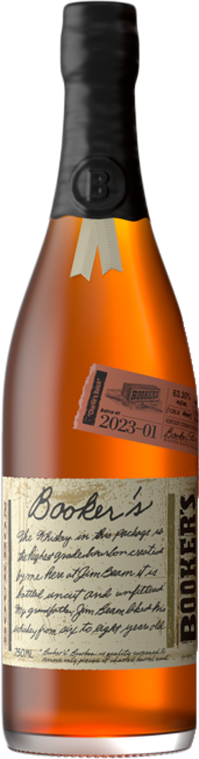 2023 Booker's Batch 2023-01 'Charlie's Batch' Kentucky Straight Bourbon Whiskey