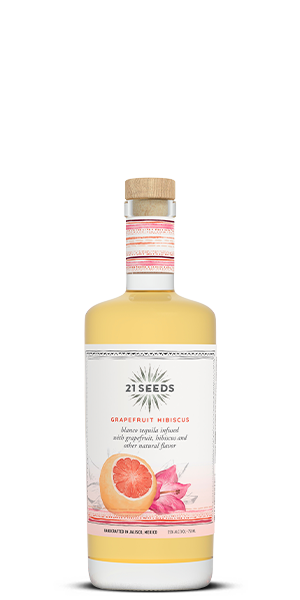 21 Seeds Grapefruit Hibiscus Blanco Tequila