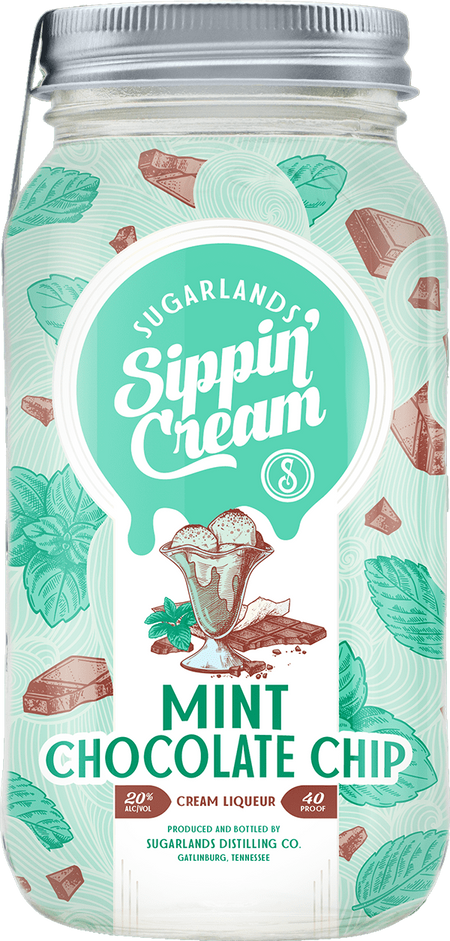 Sugarlands Mint Chocolate Chip Sippin’ Cream Liqueur