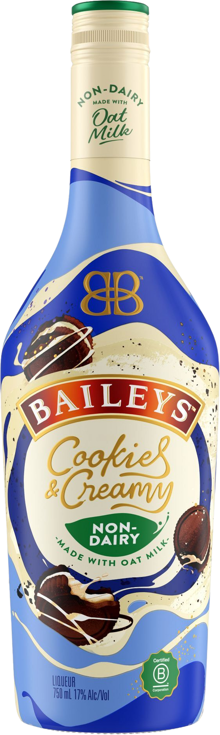 Baileys Cookies and Creamy Non-Dairy Liqueur