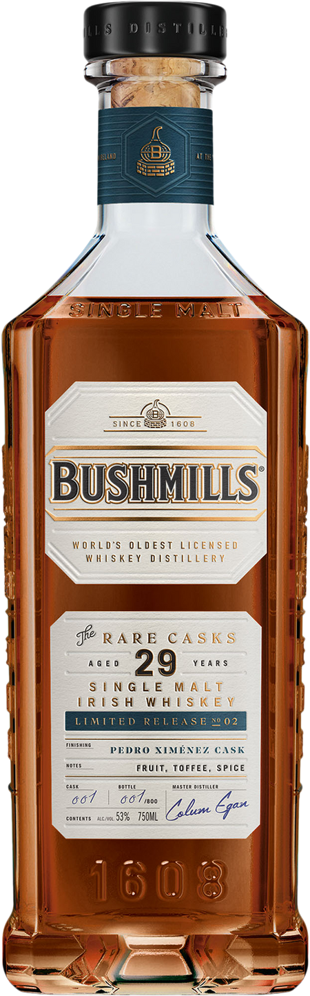 Bushmills 29 Year Old Pedro Ximenez Cask Whiskey