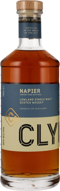 Clydeside Napier Lowland Single Malt Scotch Whisky (700mL)