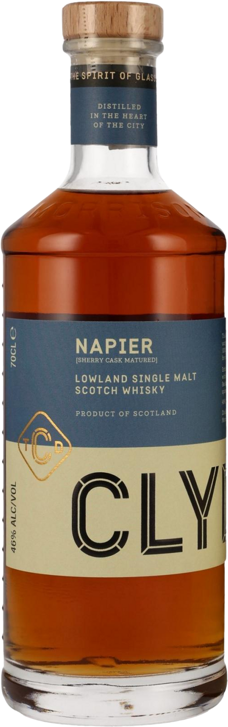 Clydeside Napier Lowland Single Malt Scotch Whisky (700mL)
