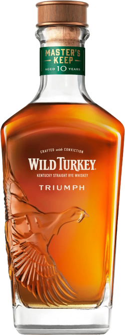 Wild Turkey Master's Keep Triumph 10 Year Old Kentucky Straight Rye Whiskey