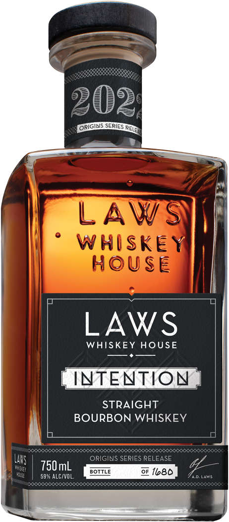 A.D. Laws 'Intention' Straight Bourbon Whiskey