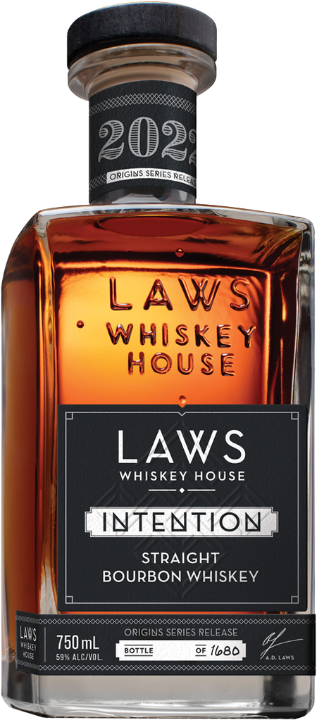 A.D. Laws 'Intention' Straight Bourbon Whiskey