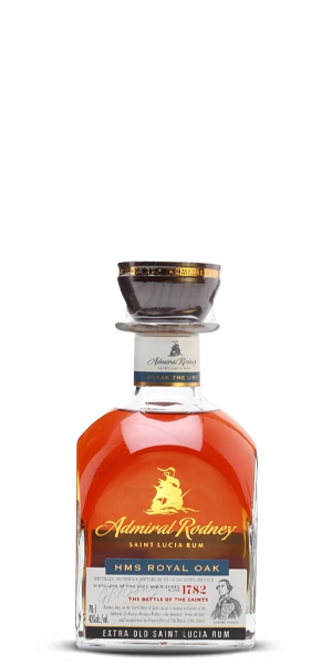 Admiral Rodney HMS Royal Oak Extra Old Saint Lucia Rum