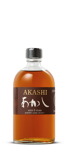 Akashi 5 Year Old Single Malt Sherry Cask Whisky