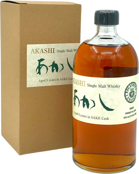 Akashi 5 Year Old Single Malt Sake Cask Whisky