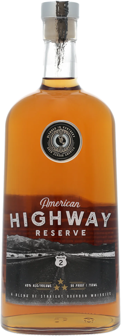 American Highway Reserve Route 2 Kentucky Straight Bourbon Whiskey