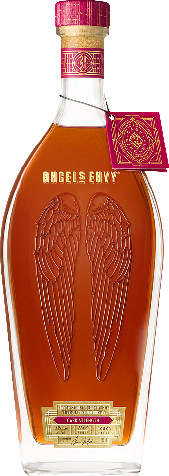 Angel's Envy Cask Strength 2024 Release Bourbon Whiskey