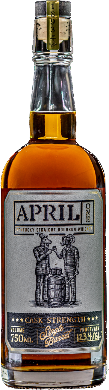 April One Single Barrel Cask Strength Kentucky Straight Bourbon Whiskey