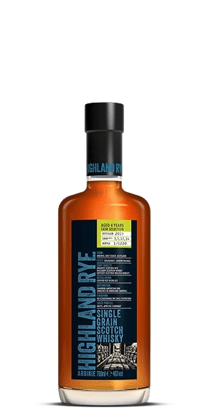 Arbikie Release 2 Highland Rye Single Grain Scotch Whisky