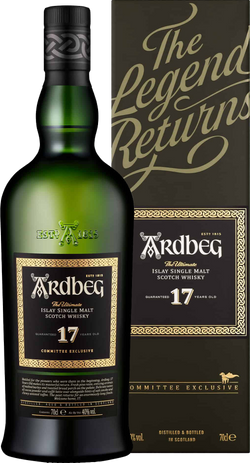 Ardbeg The Ultimate Islay 17 Year Old Committee Exclusive Single Malt Scotch