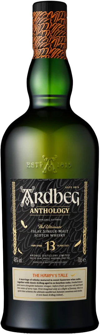 Ardbeg Anthology 'The Harpy's Tale' 13 Year Old Single Malt Scotch Whisky