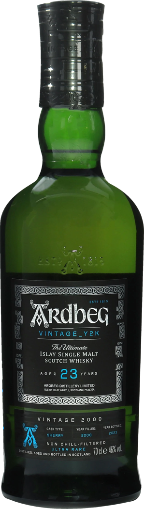 Ardbeg The Ultimate Vintage Y2K23 Year Old Single Malt Scotch Whisky (700mL)