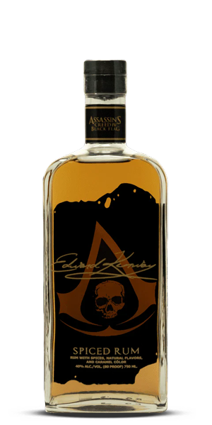 Assassin's Creed Black Flag: Edward Kenway Spiced Rum 750ml