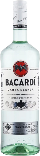 Bacardi Carta Blanca Superior White Rum (50mL)