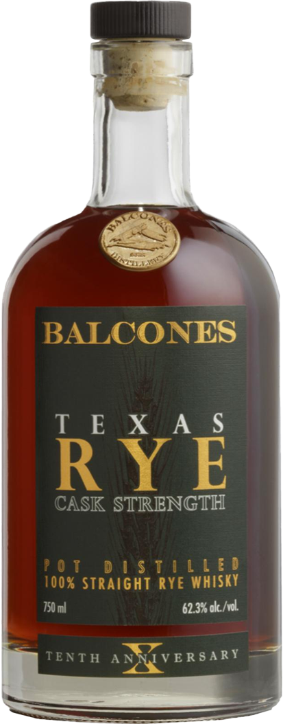 Balcones Distilling Cask Strength Rye Whisky